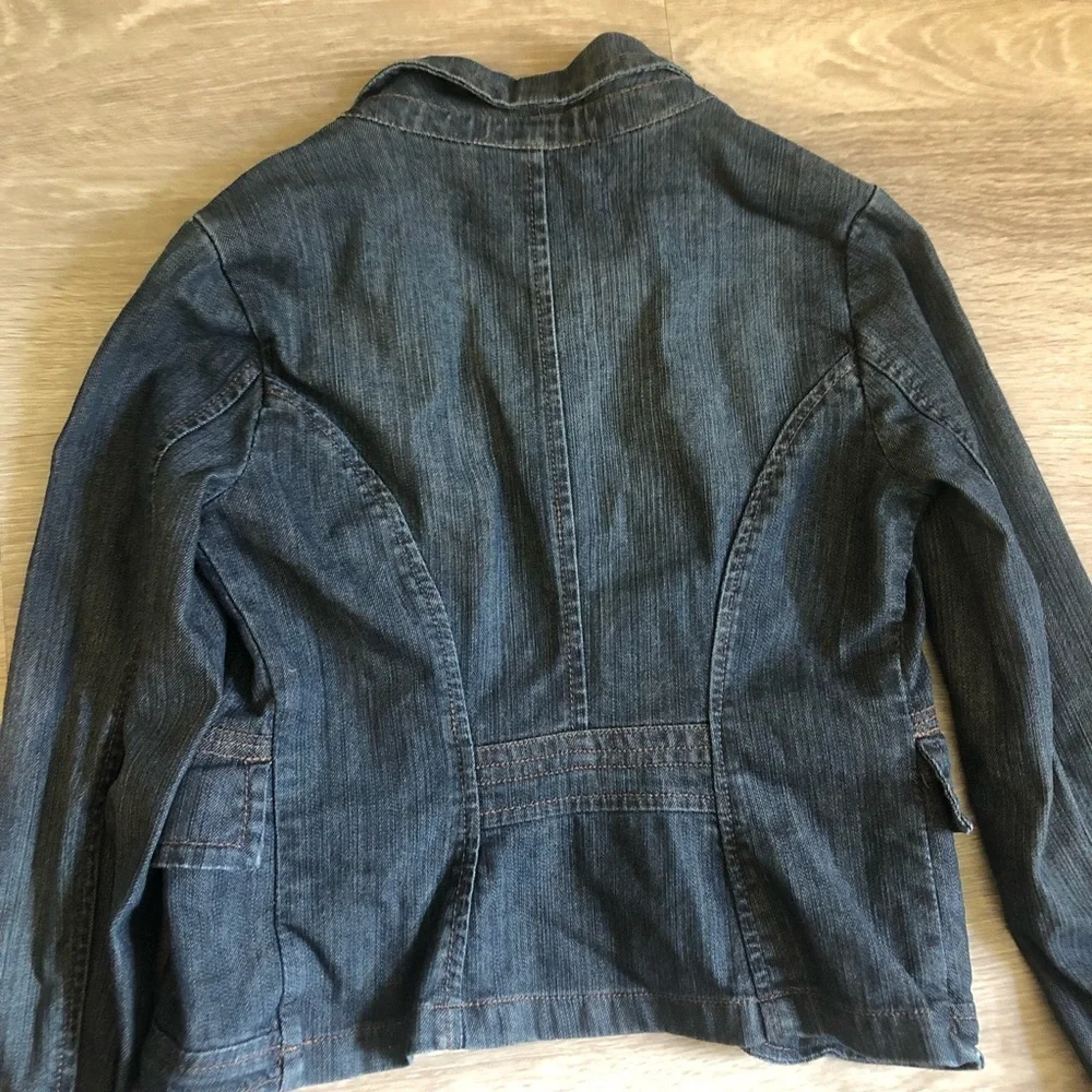Smart Set denim jean jacket size 8 - Picture 7 of 7